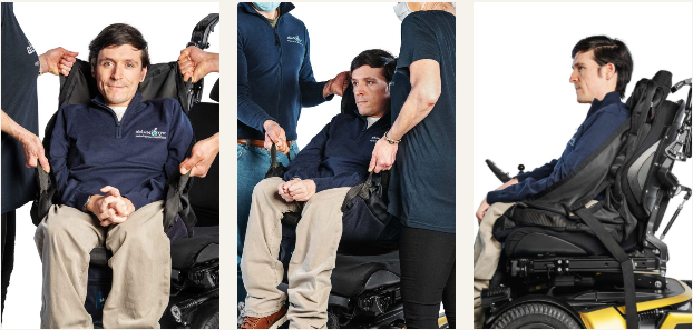 Traveling with Mobility Equipment: Hoyer Lifts & Essentials AbleSling transfer sling for safe airplane boarding